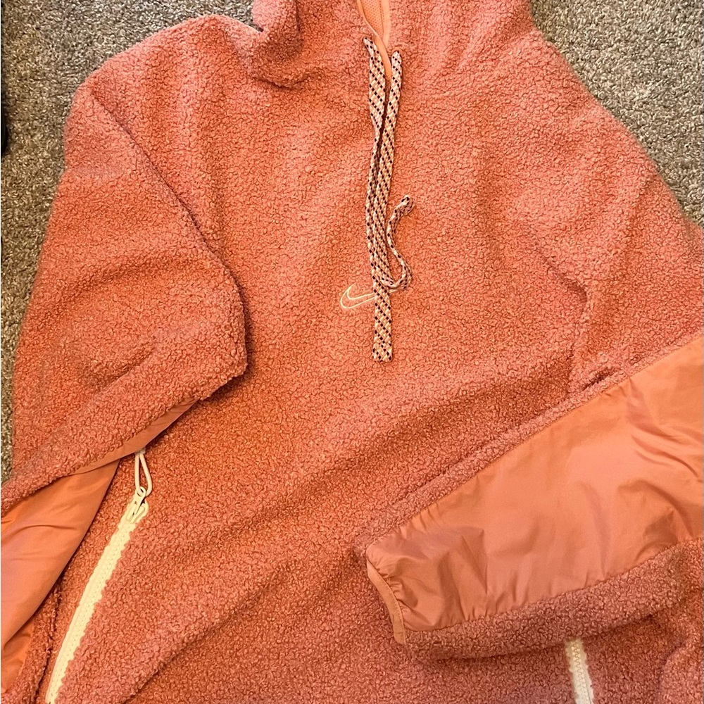 Nike ID Coral Sherpa Jacket